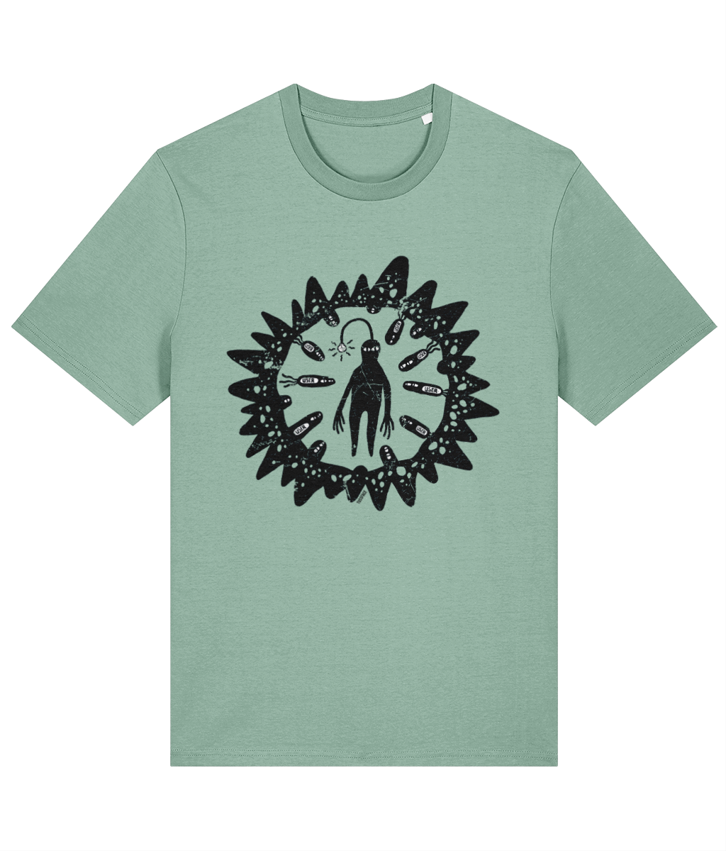 USERS - We Are Bl1p T-shirt by TussFace