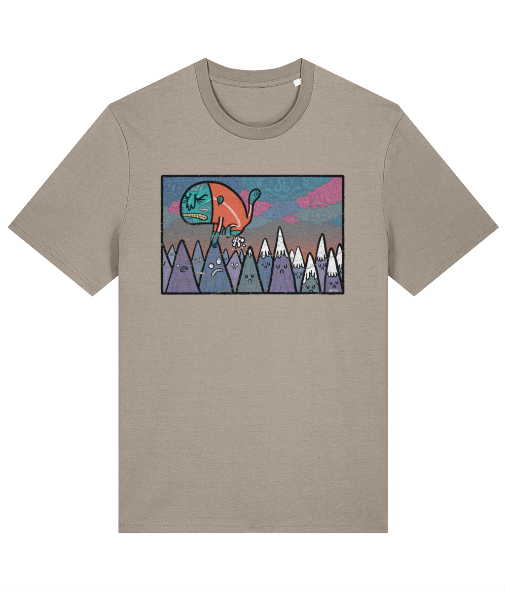 Shame Of The Eastern Mountains - Organic Cotton T-shirt