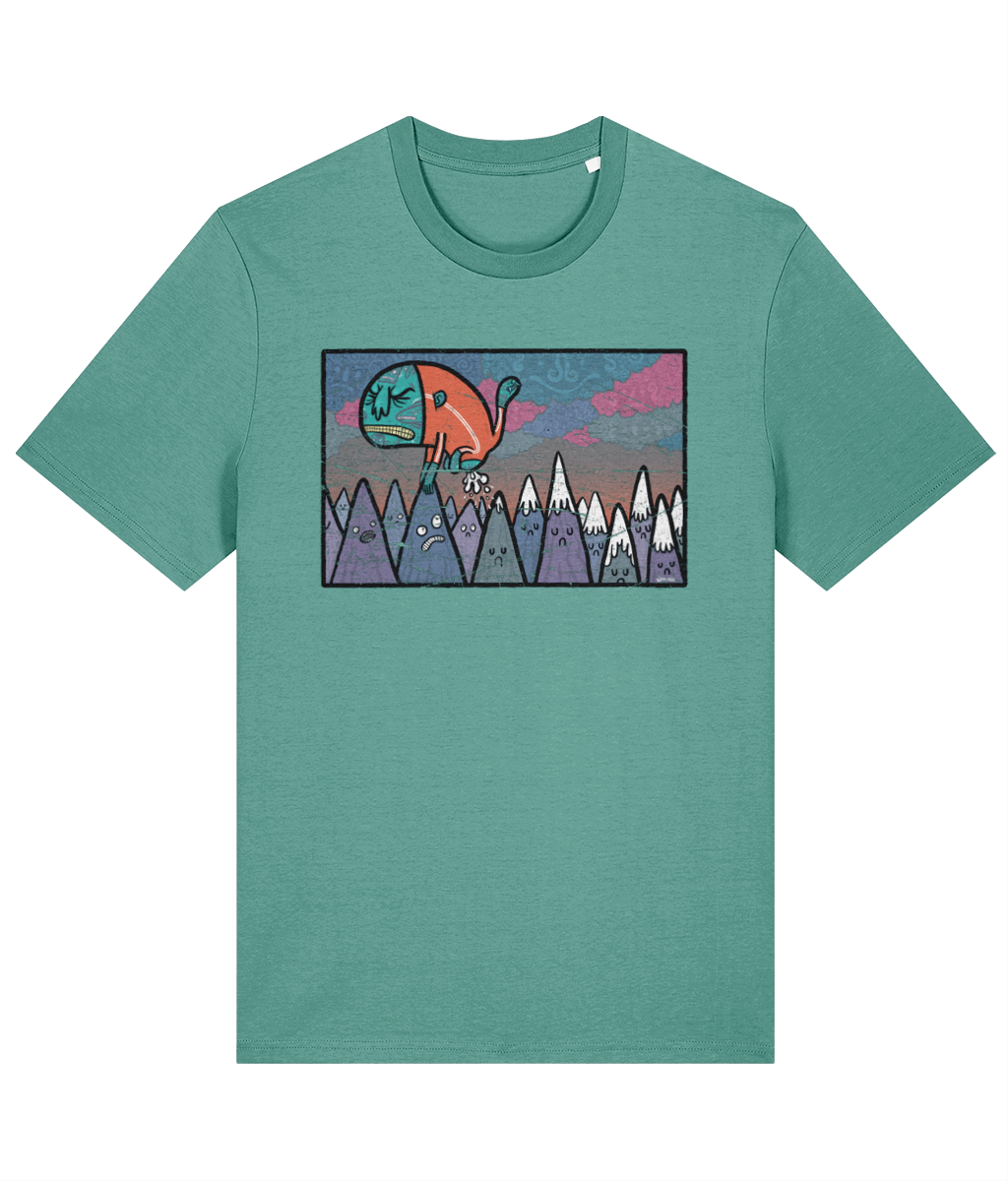 Shame Of The Eastern Mountains - Organic Cotton T-shirt