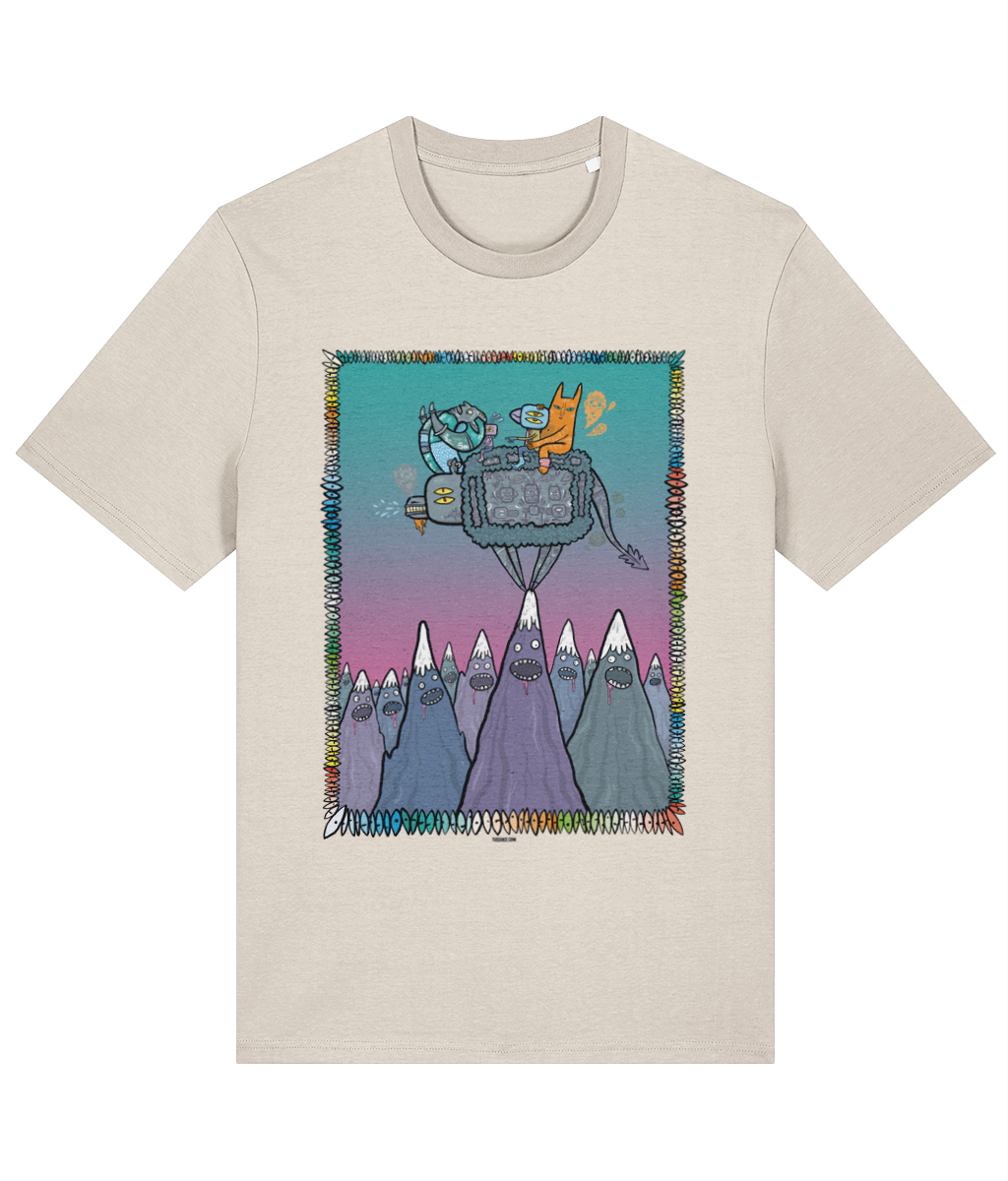The Mountains Are Dumb - Organic Cotton T-shirt