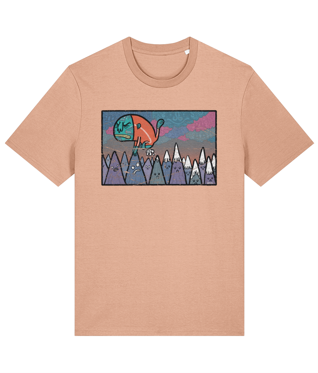 Shame Of The Eastern Mountains - Organic Cotton T-shirt