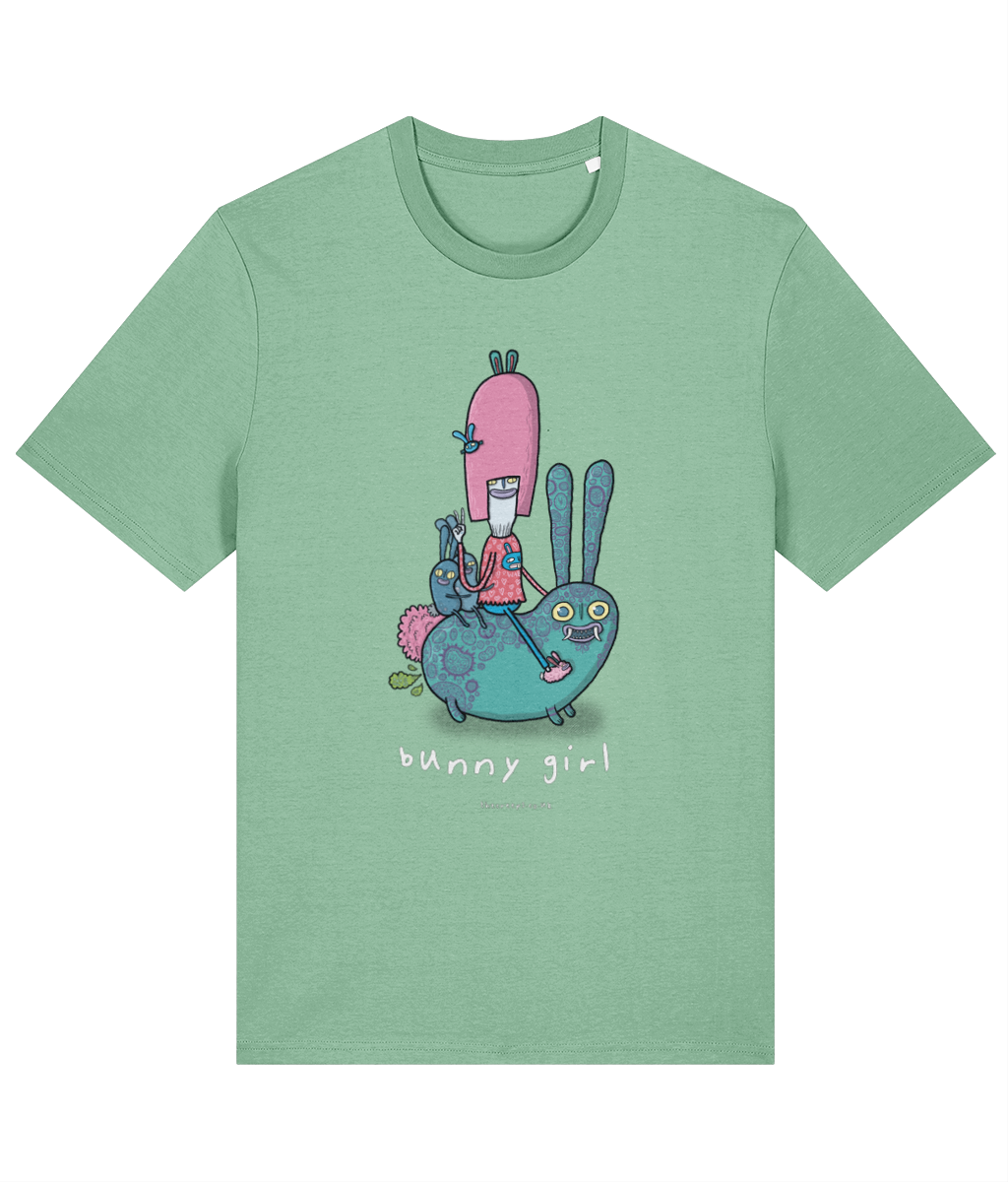 Bunny Girl Creep - Organic Cotton T-shirt
