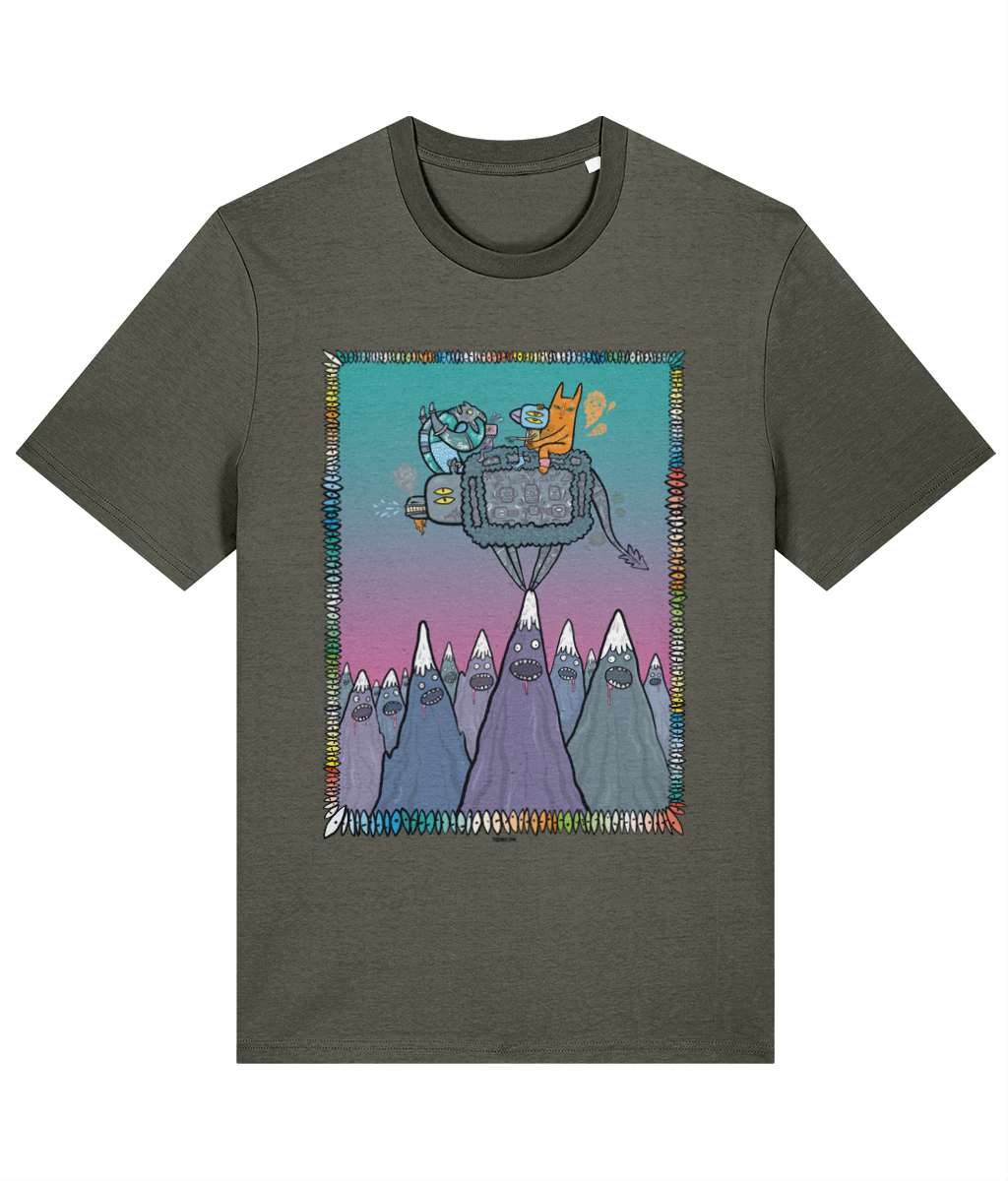 The Mountains Are Dumb - Organic Cotton T-shirt