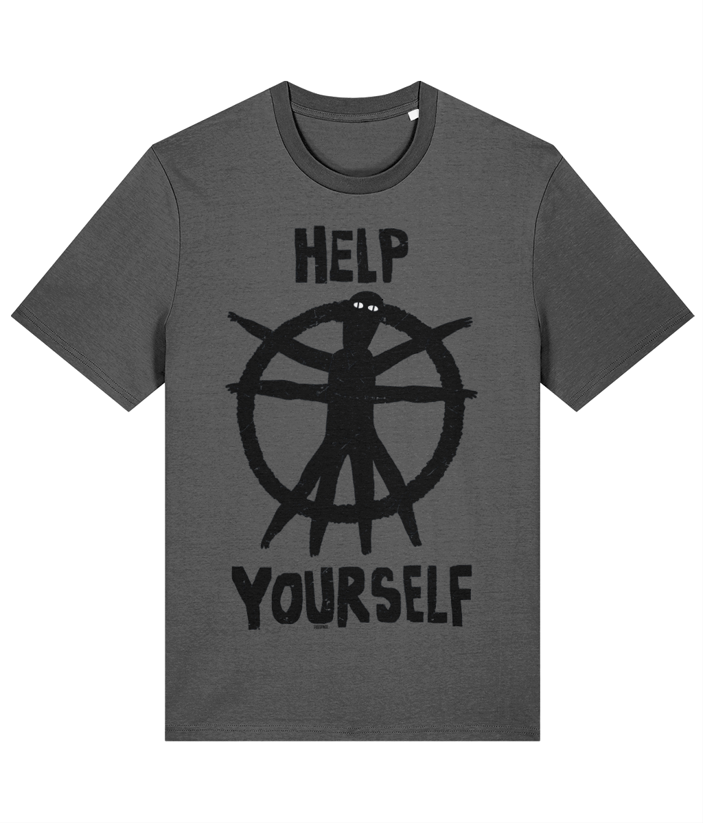 HELP YOURSELF - We Are Bl1p T-shirt by TussFace