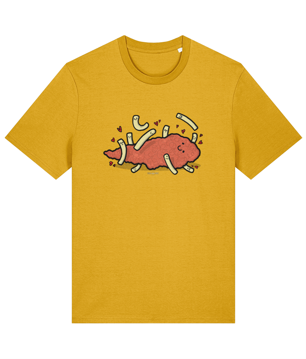Fish Loves Chips - Tussface T-shirt