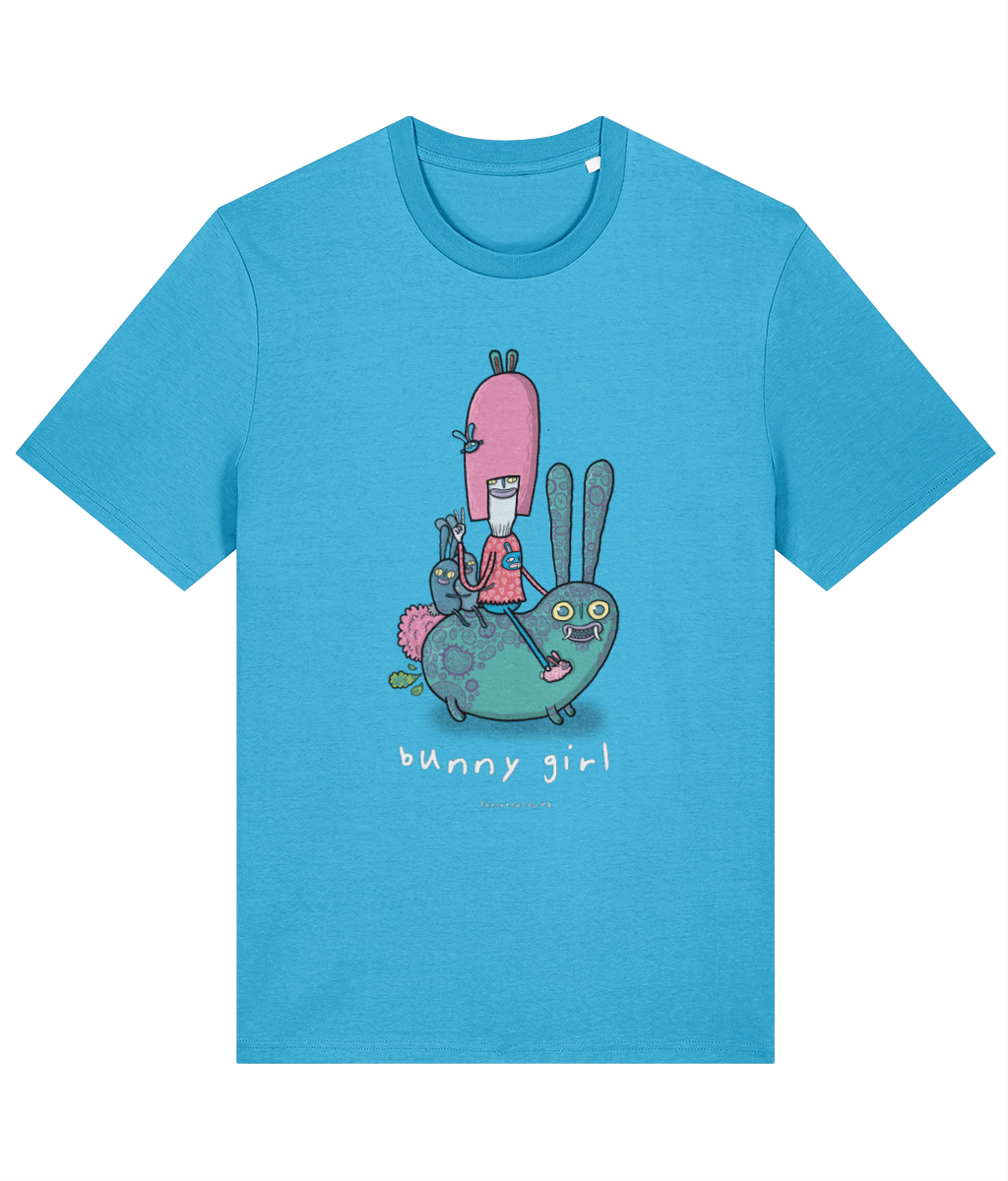 Bunny Girl Creep - Organic Cotton T-shirt