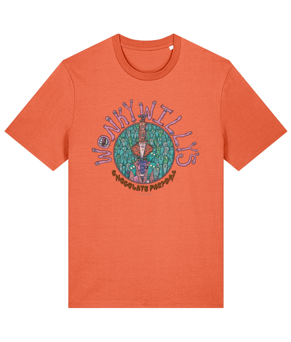 Wonky Willy's Chocolate Factory Creep - Organic Cotton T-shirt.