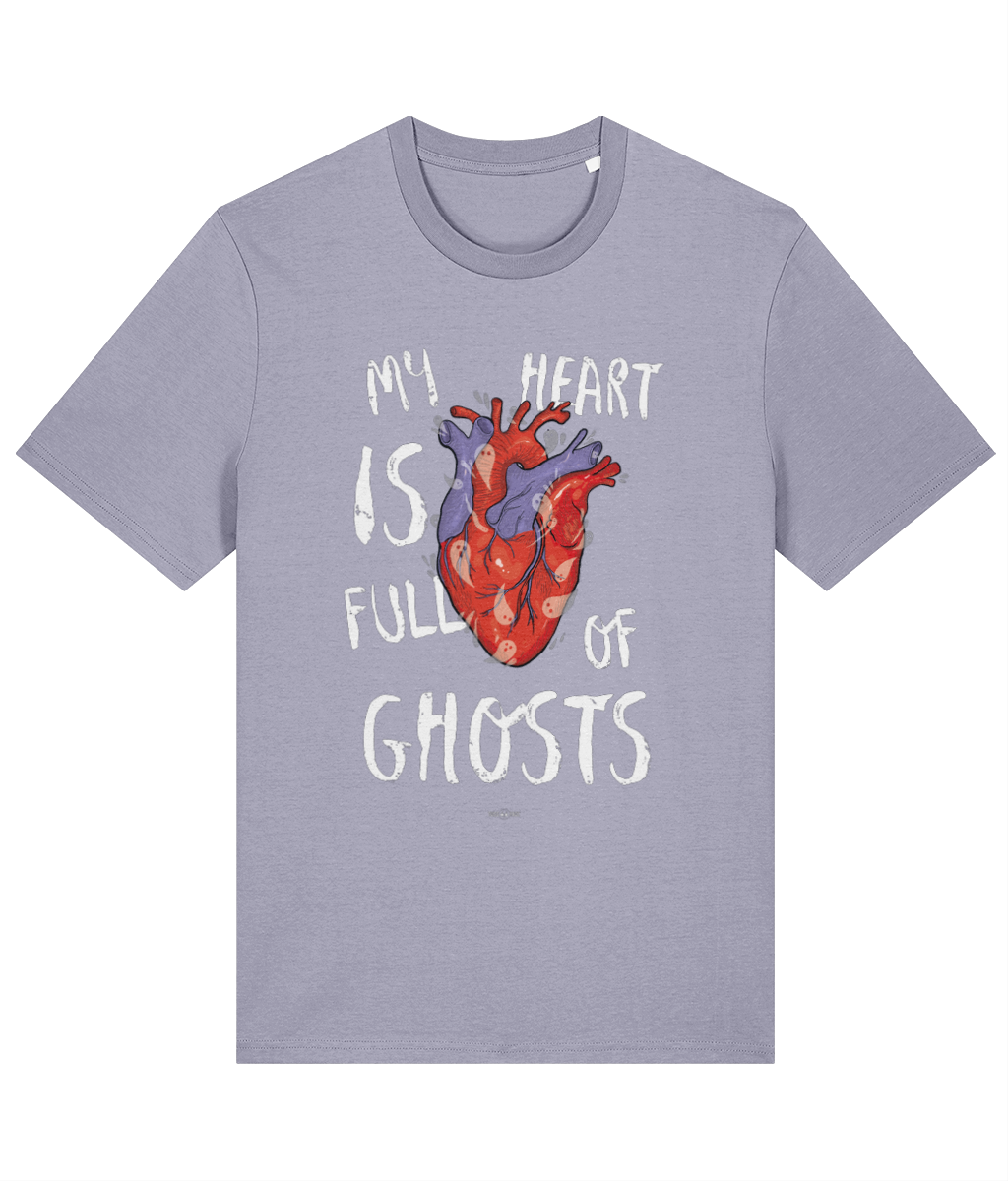 My Heart Is Full Of Ghosts - Unisex Tussface T-shirt