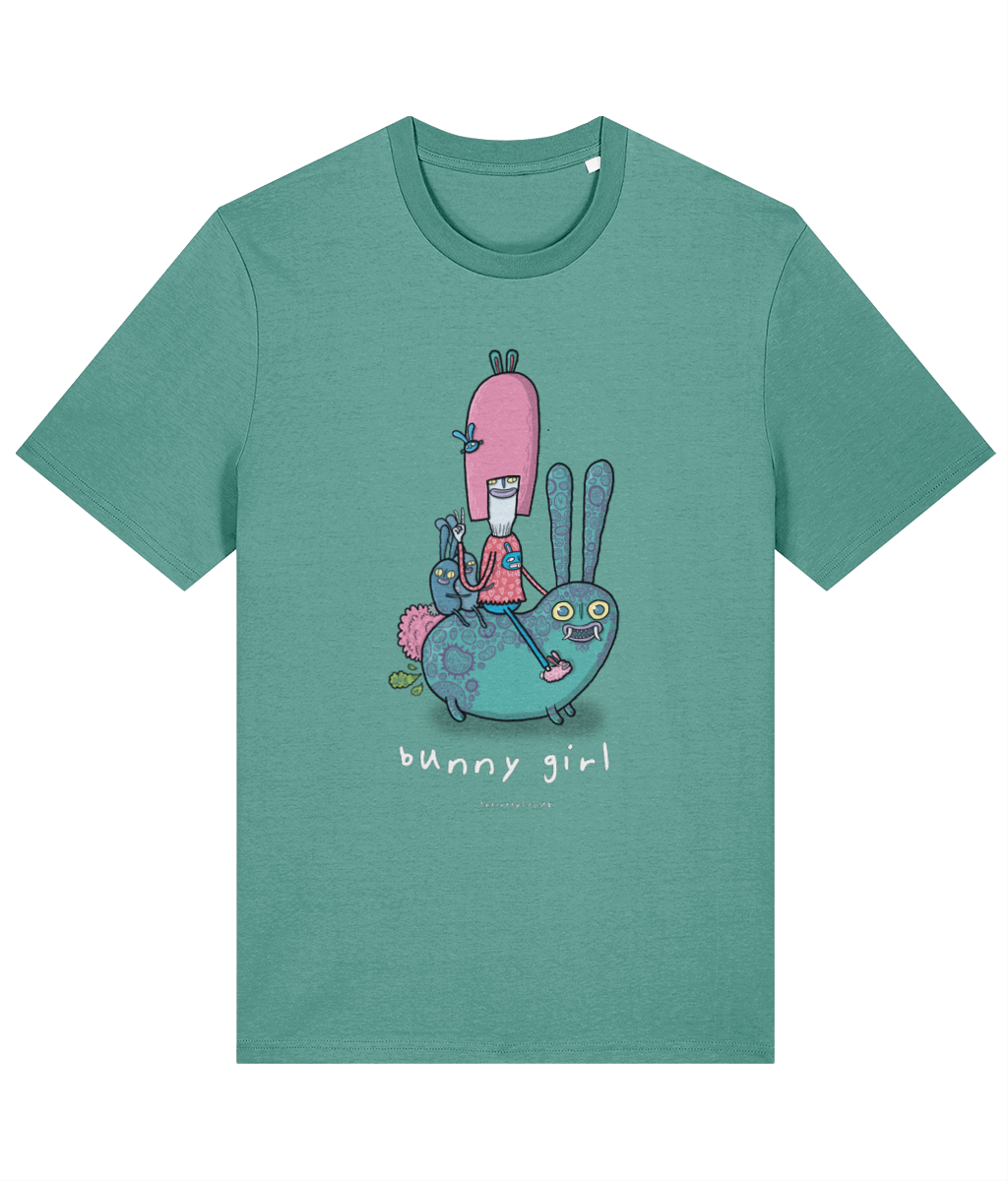 Bunny Girl Creep - Organic Cotton T-shirt