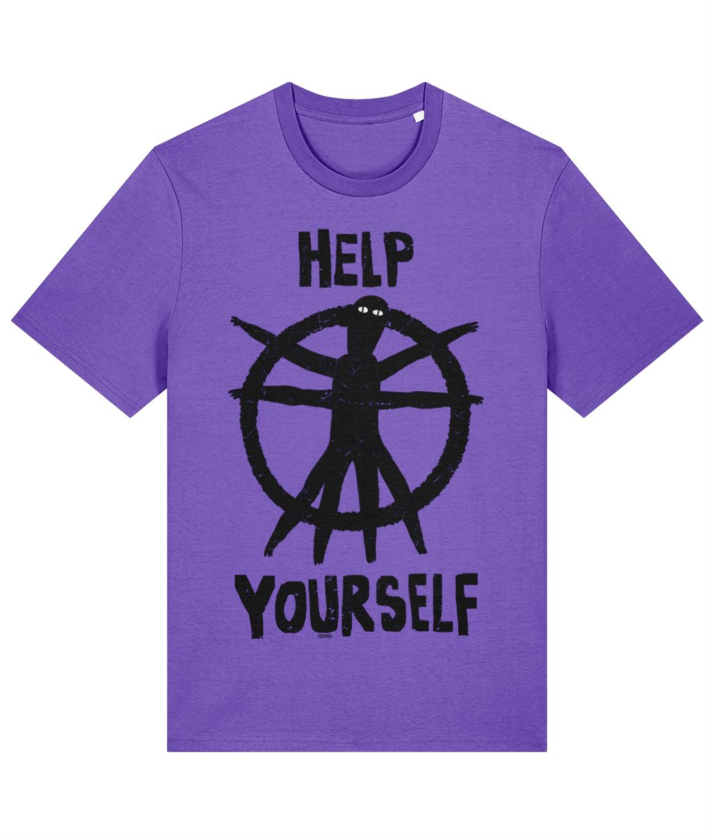 HELP YOURSELF - We Are Bl1p T-shirt by TussFace