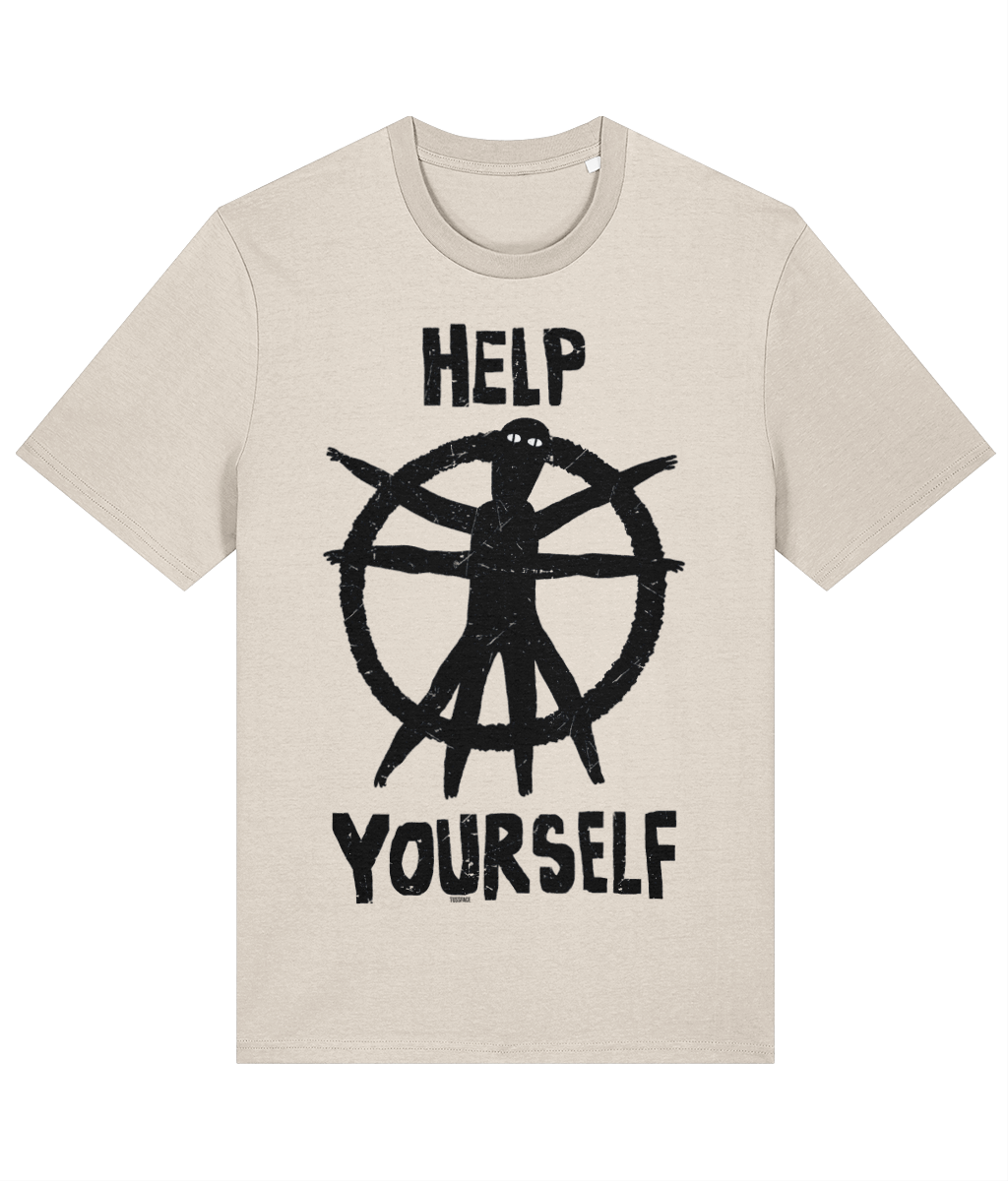 HELP YOURSELF - We Are Bl1p T-shirt by TussFace
