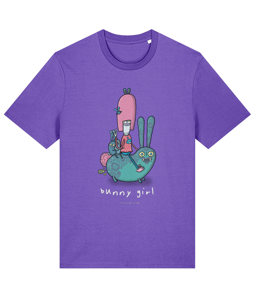 Bunny Girl Creep - Organic Cotton T-shirt