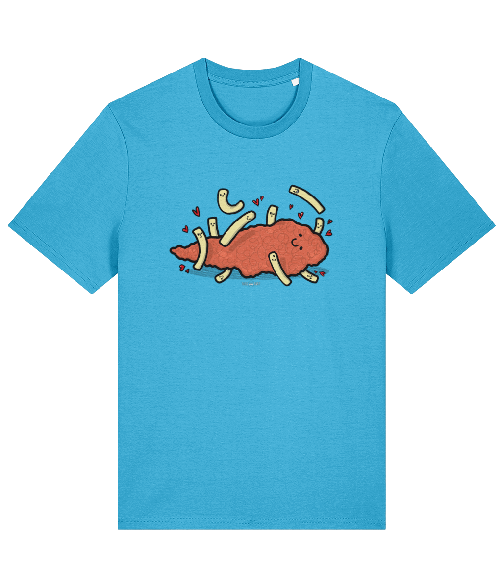 Fish Loves Chips - Tussface T-shirt