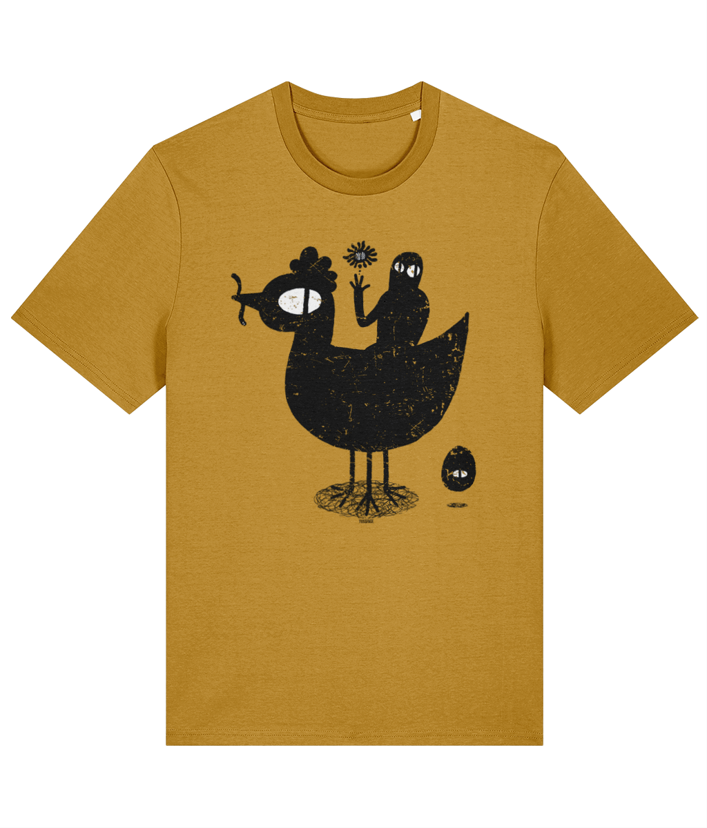WELCOME THE EGGMAN - We Are Bl1p T-shirt by Tussface