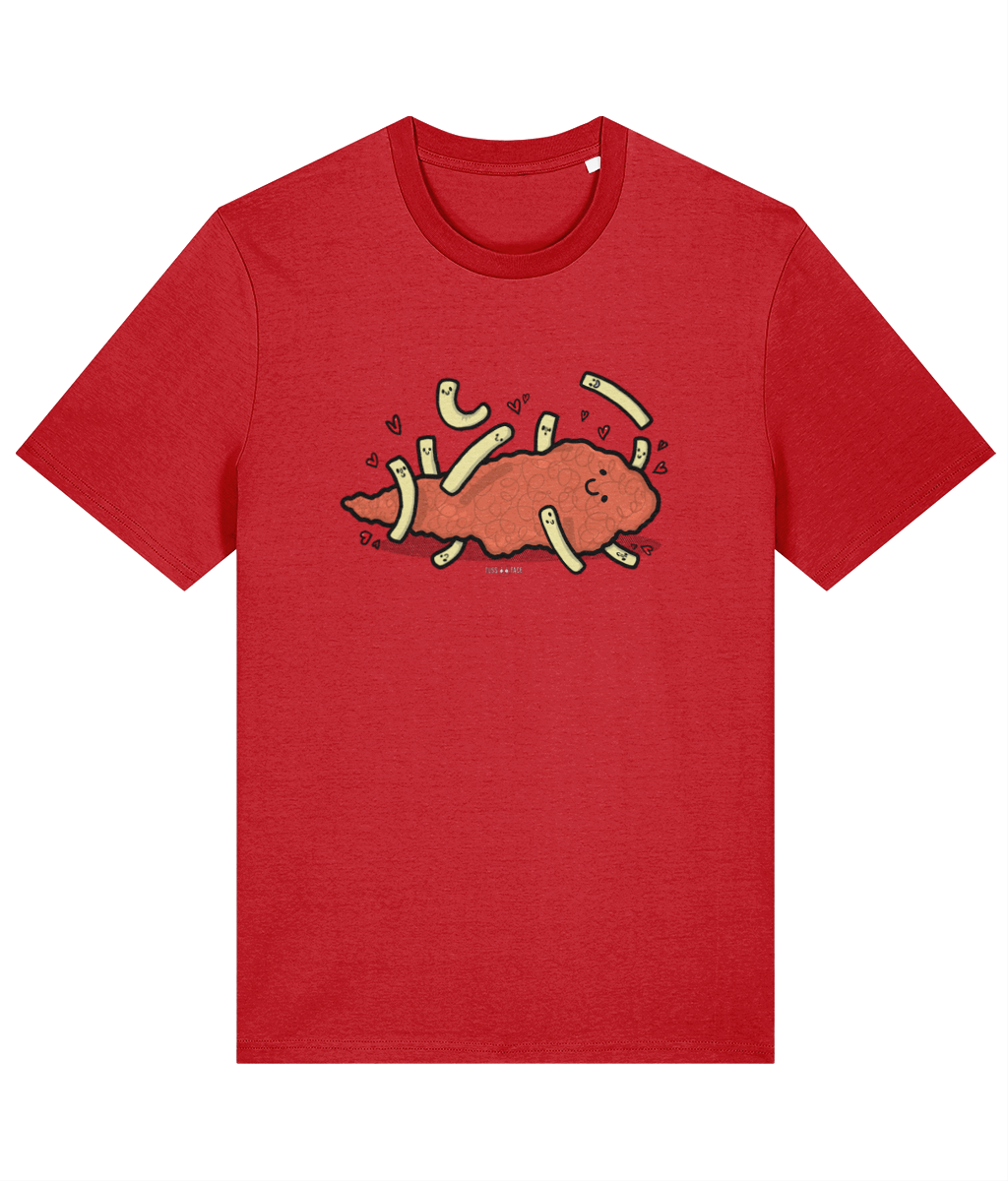 Fish Loves Chips - Tussface T-shirt