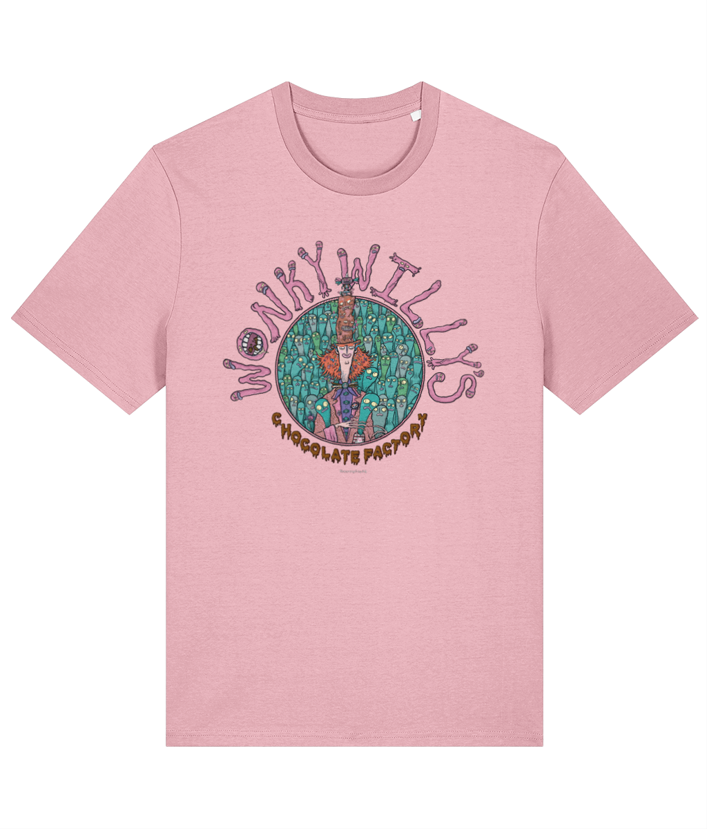 Wonky Willy's Chocolate Factory Creep - Organic Cotton T-shirt.