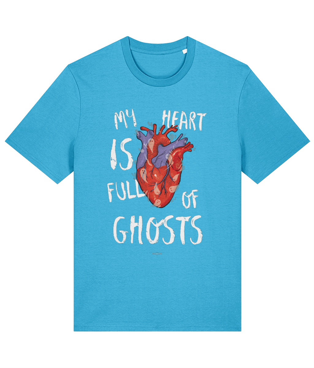 My Heart Is Full Of Ghosts - Unisex Tussface T-shirt