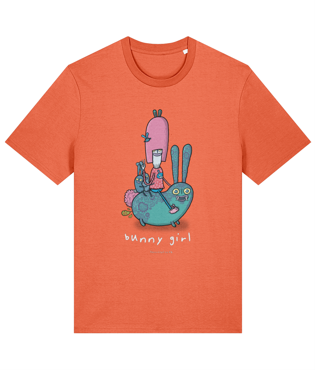 Bunny Girl Creep - Organic Cotton T-shirt