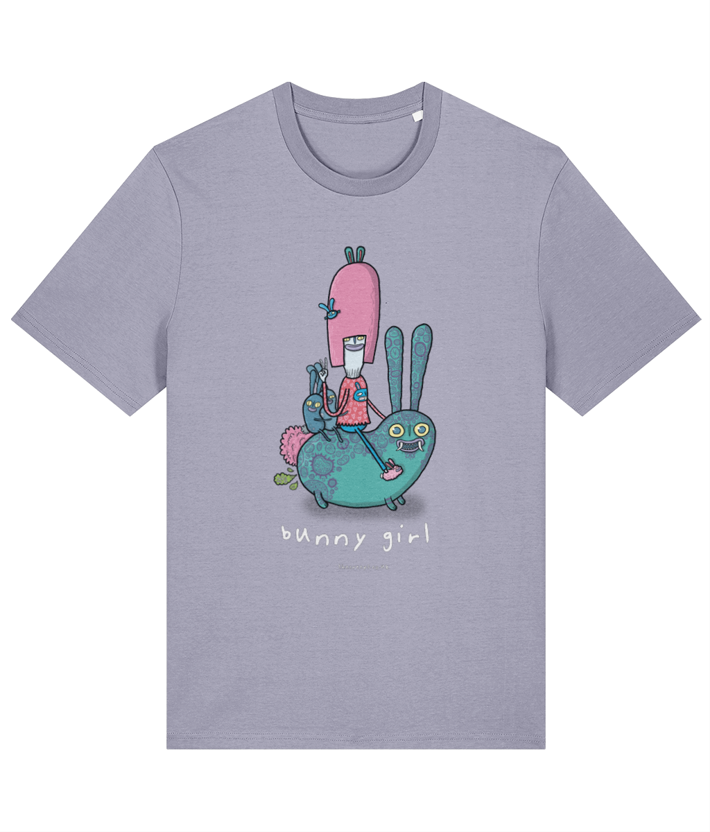 Bunny Girl Creep - Organic Cotton T-shirt