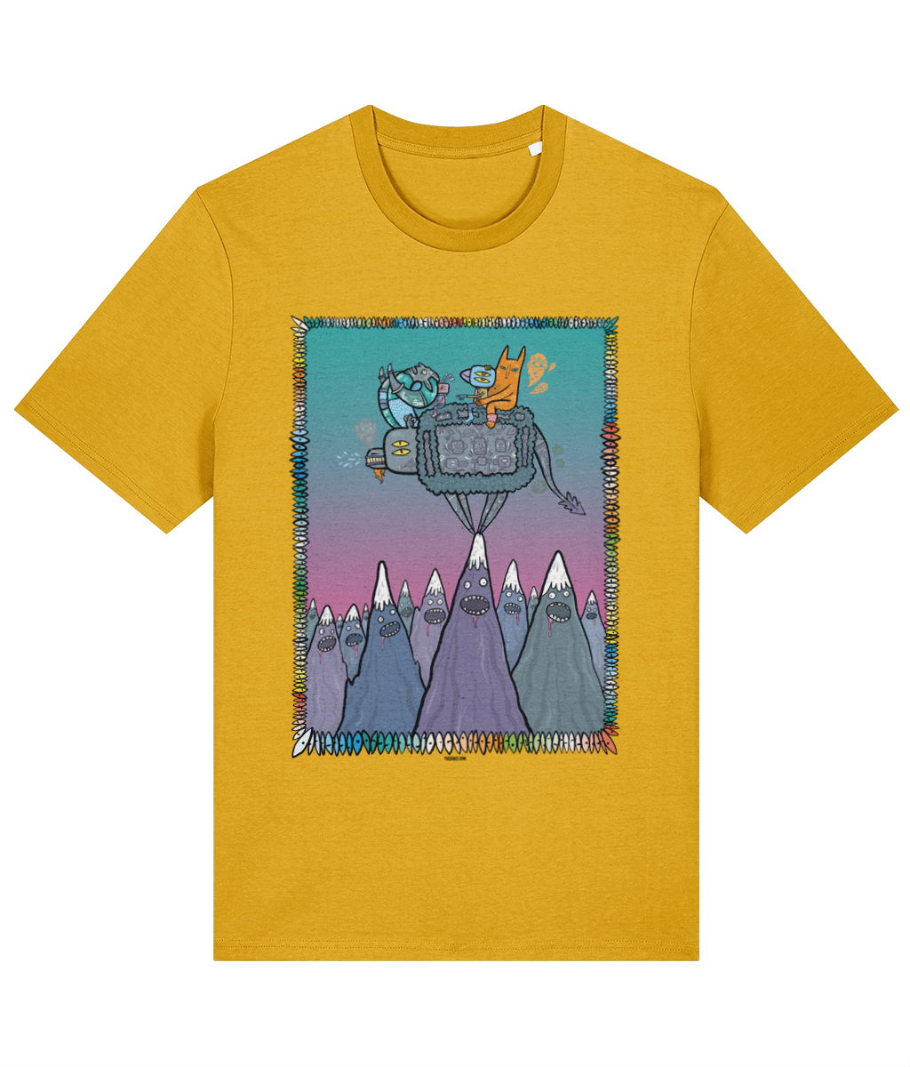 The Mountains Are Dumb - Organic Cotton T-shirt