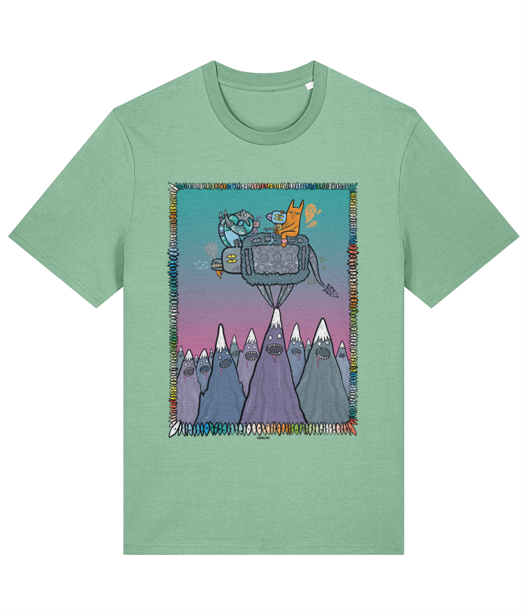 The Mountains Are Dumb - Organic Cotton T-shirt