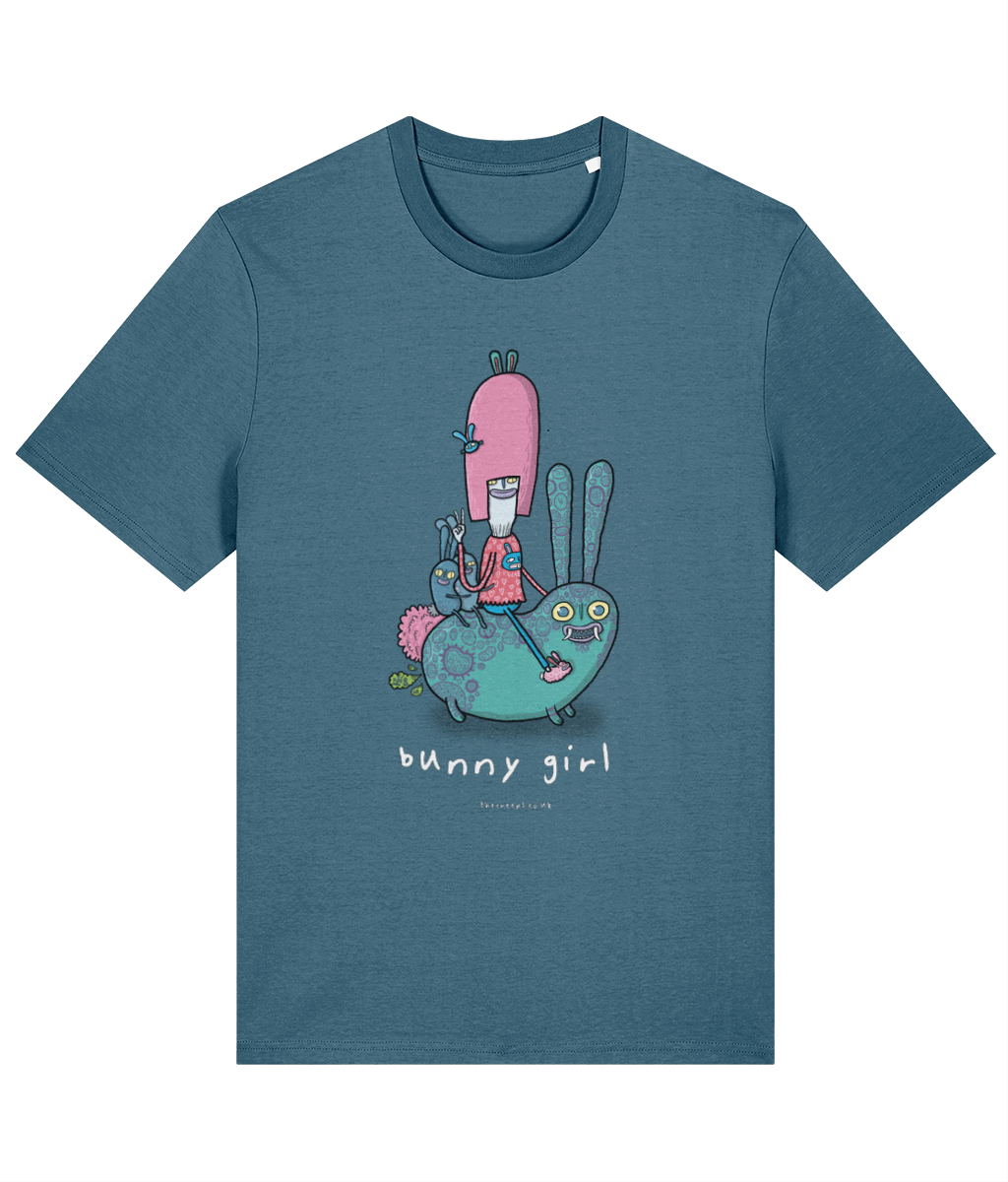 Bunny Girl Creep - Organic Cotton T-shirt