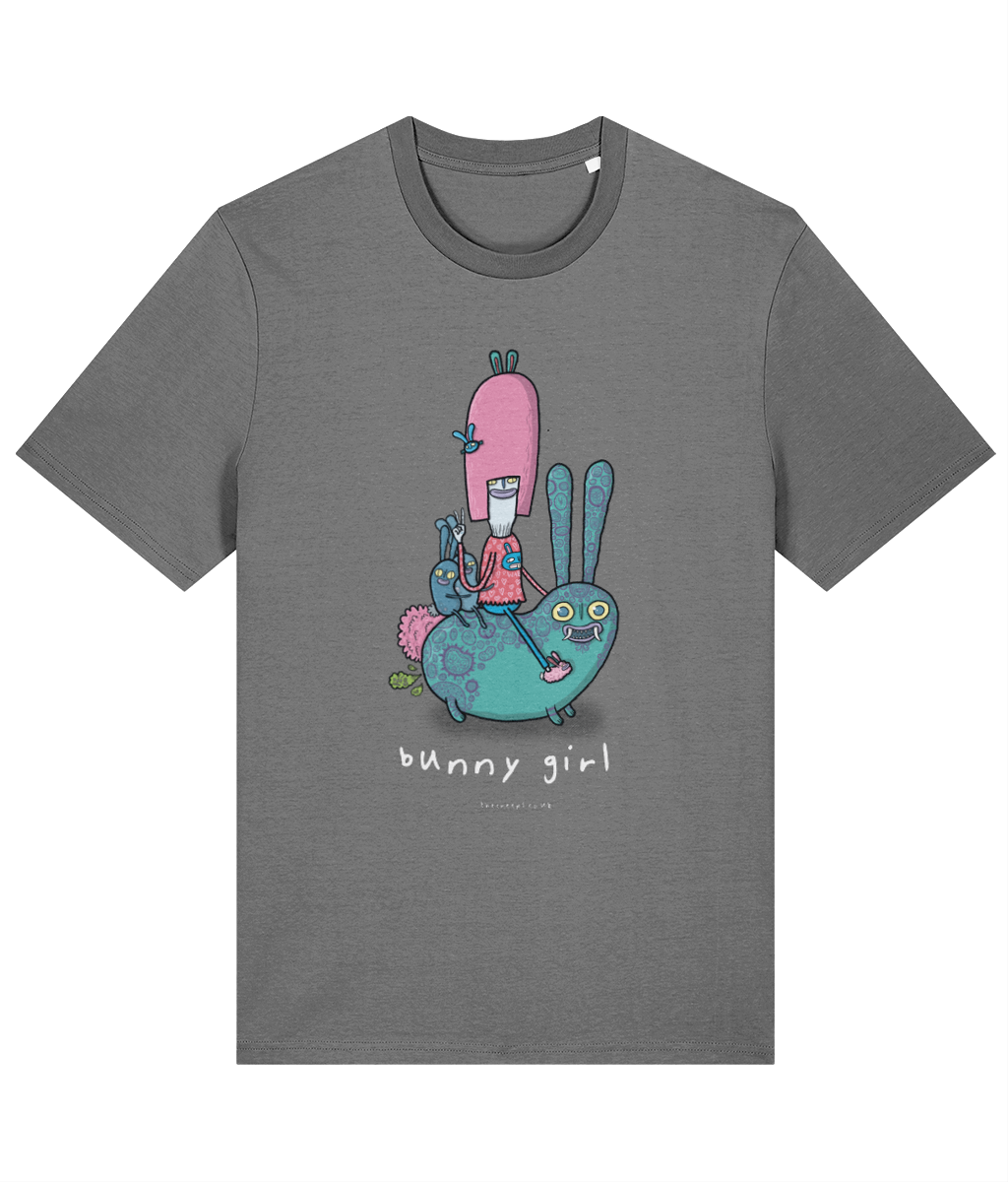 Bunny Girl Creep - Organic Cotton T-shirt