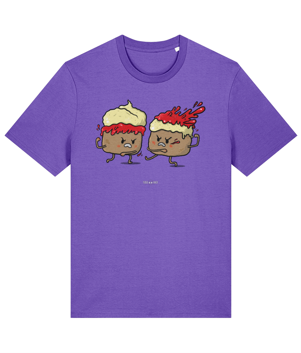 Cream Tea Wars - TussFace T-shirt