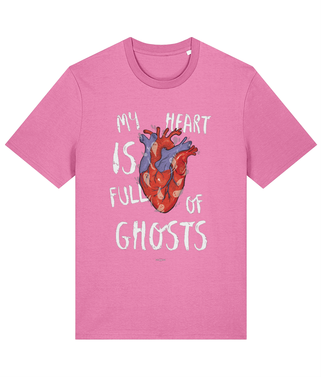 My Heart Is Full Of Ghosts - Unisex Tussface T-shirt