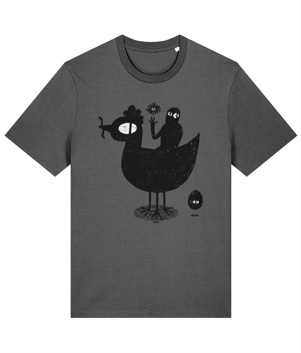 WELCOME THE EGGMAN - We Are Bl1p T-shirt by Tussface