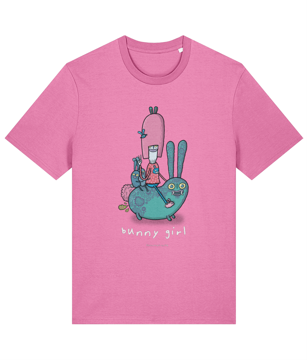 Bunny Girl Creep - Organic Cotton T-shirt