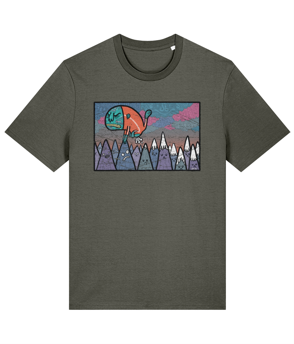 Shame Of The Eastern Mountains - Organic Cotton T-shirt