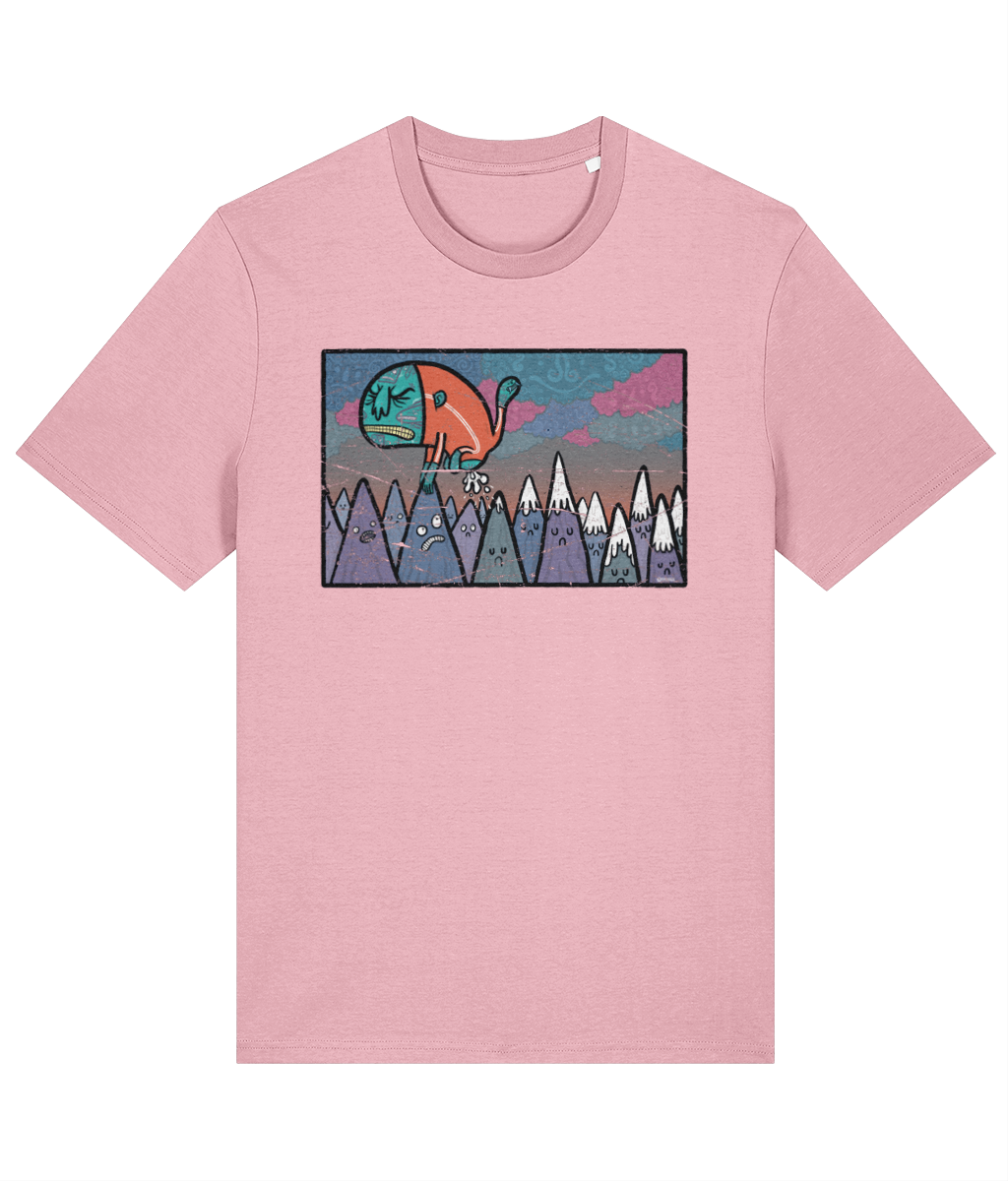 Shame Of The Eastern Mountains - Organic Cotton T-shirt