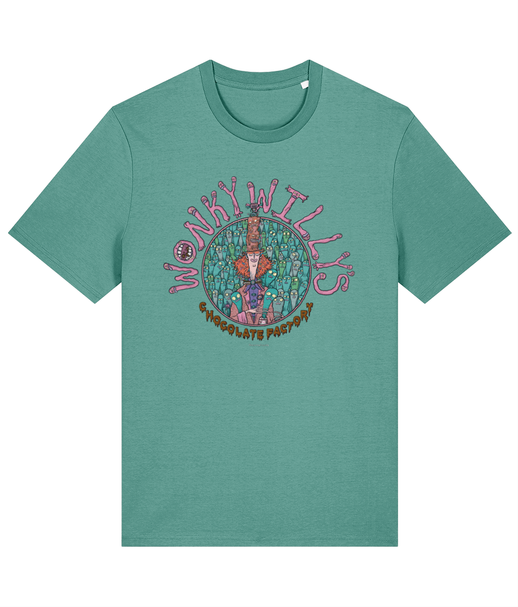 Wonky Willy's Chocolate Factory Creep - Organic Cotton T-shirt.