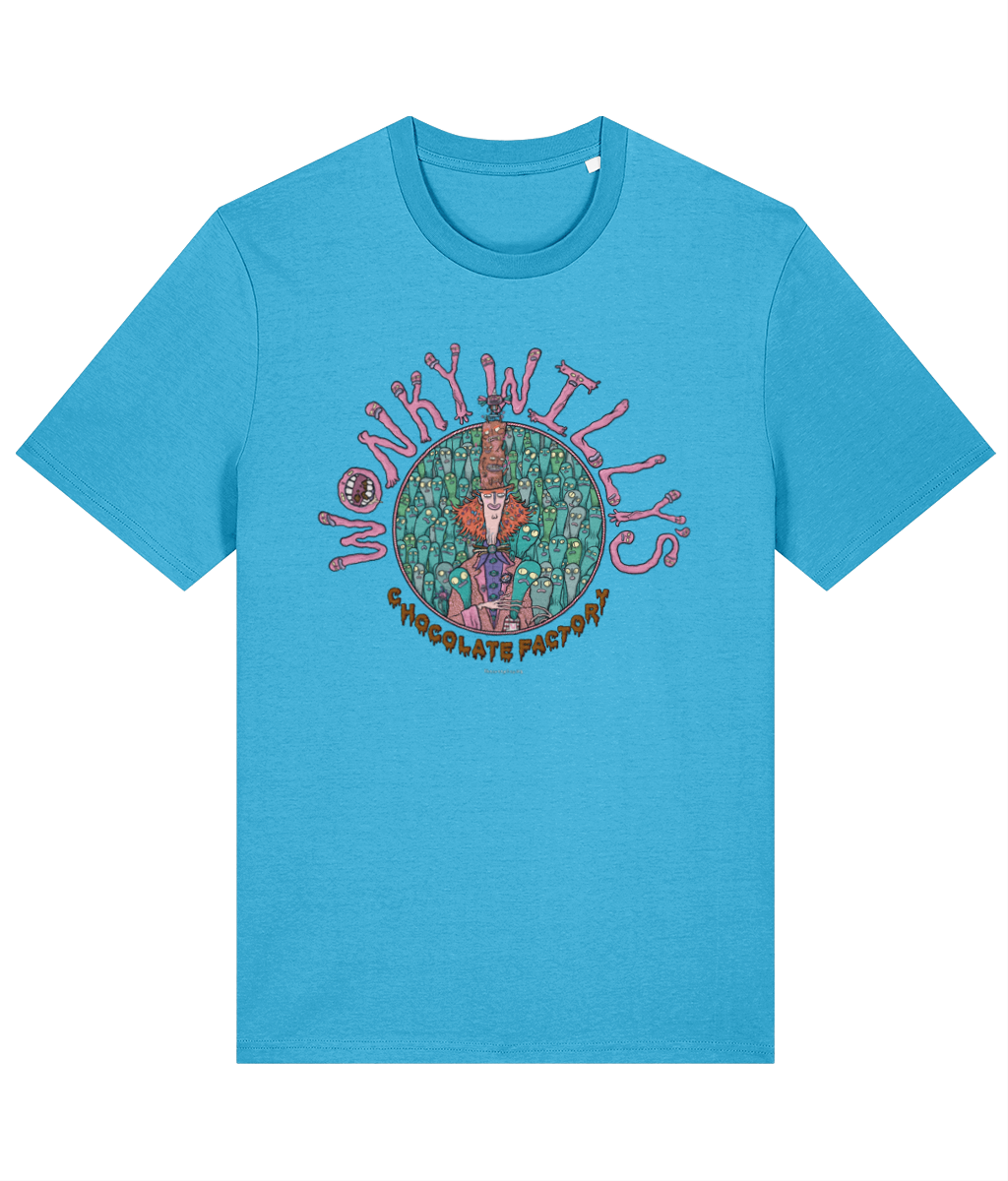 Wonky Willy's Chocolate Factory Creep - Organic Cotton T-shirt.