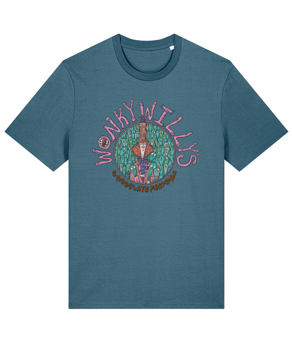 Wonky Willy's Chocolate Factory Creep - Organic Cotton T-shirt.
