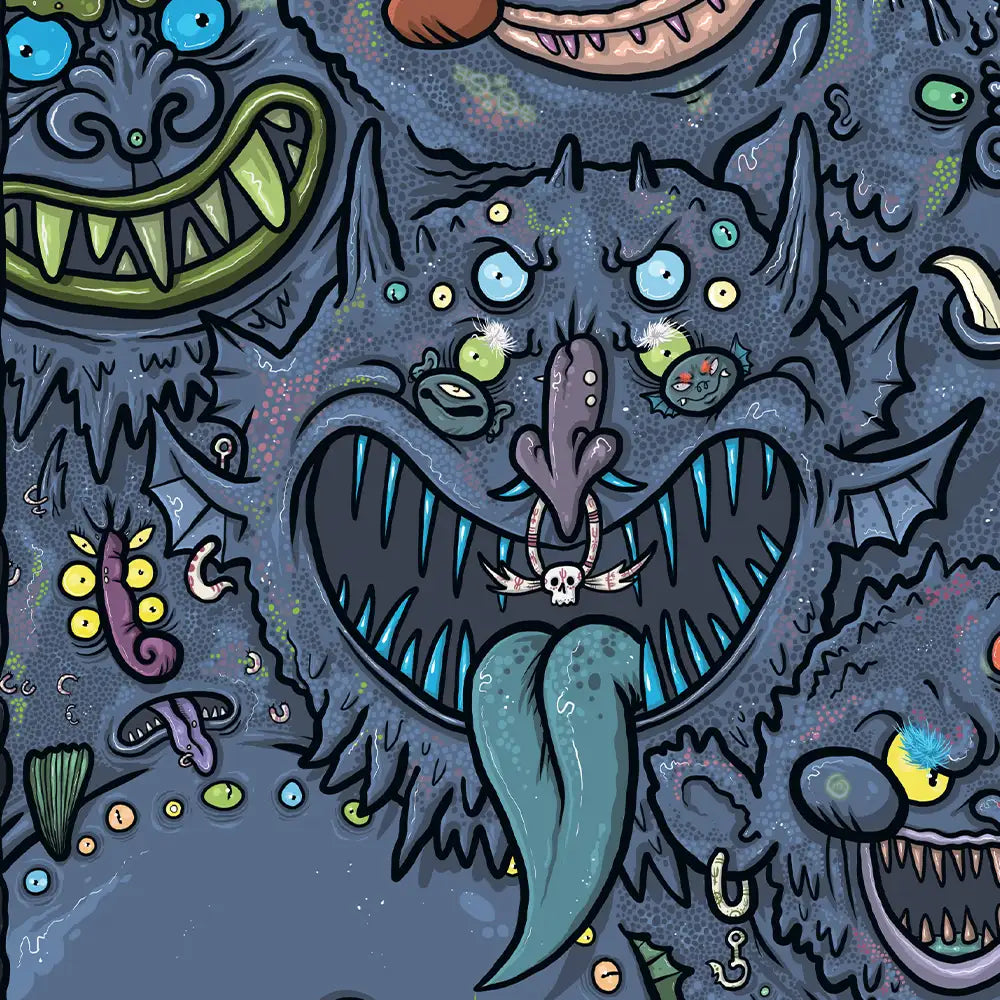 Buccas From The Black Bridge - Ltd Edition Eco Canvas