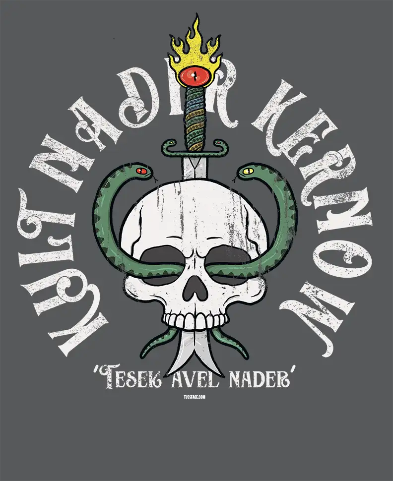 Kult Nader Kernow - Kernewek Cornish Adder Cult T-shirt