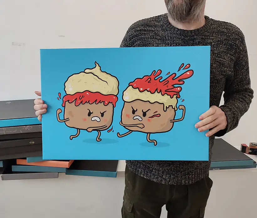 Cream Tea Wars - Eco Canvas