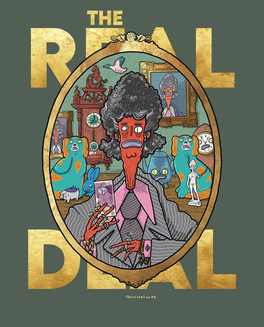 The Real Deal Creep - Oranic Cotton T-shirt