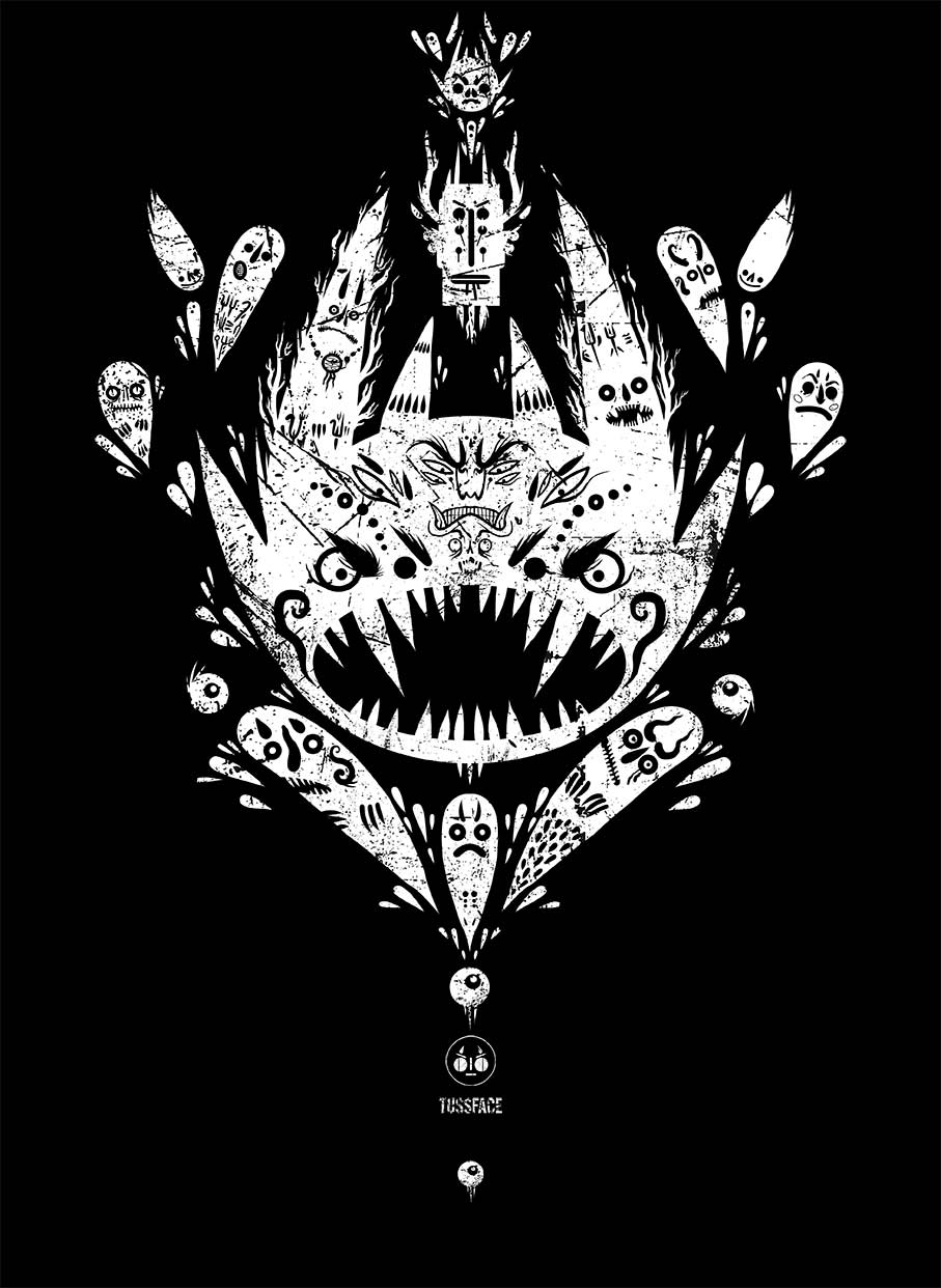 Demon - TussFace T-shirt