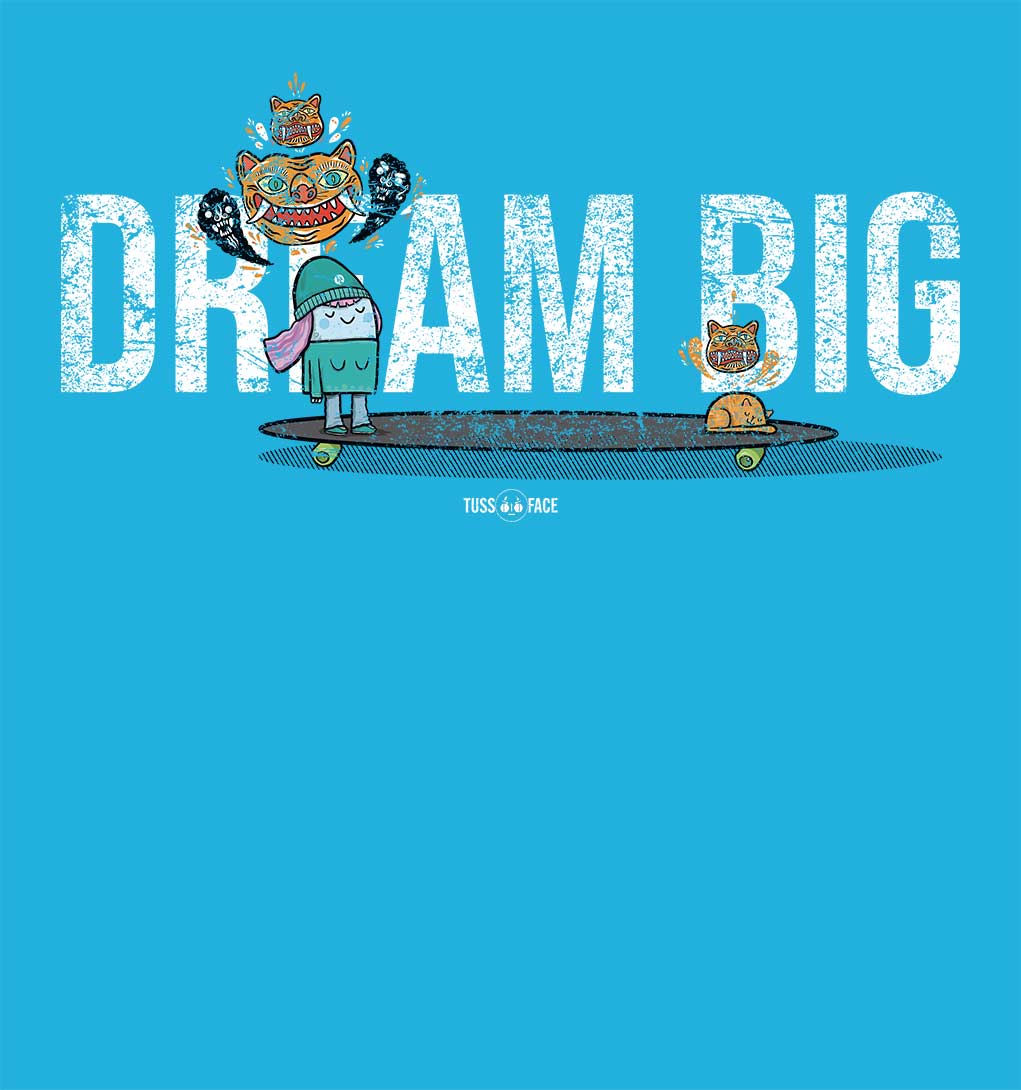 Willow and Widget Dream Big - TussFace T-shirt
