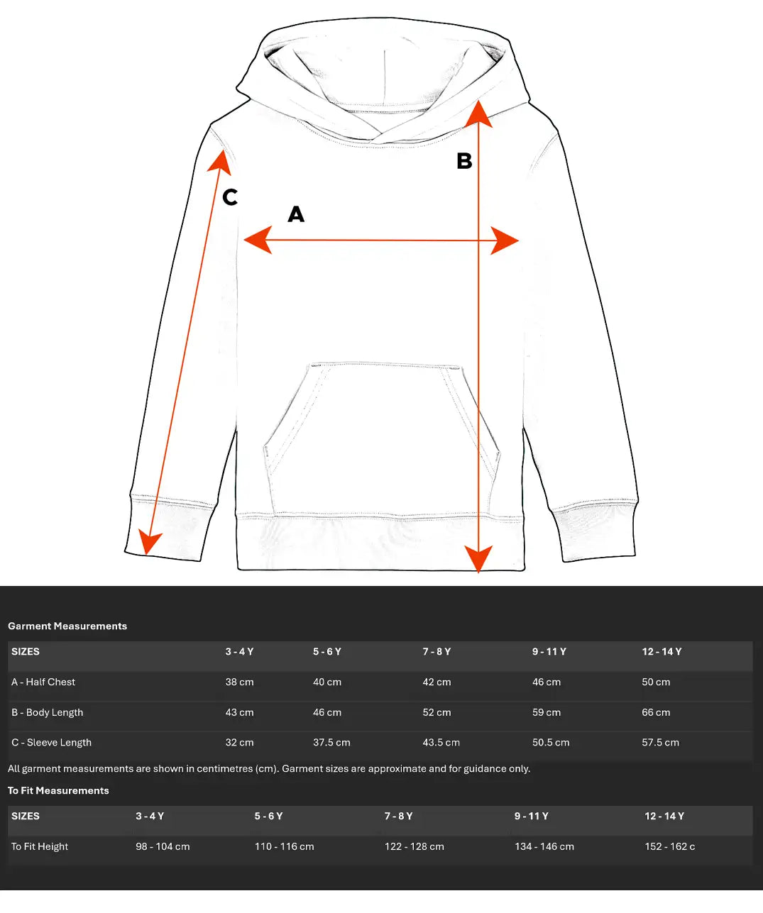 Bucca Dhu Is Watching You! - Limited Edition Kids Organic Cotton Hoodie.