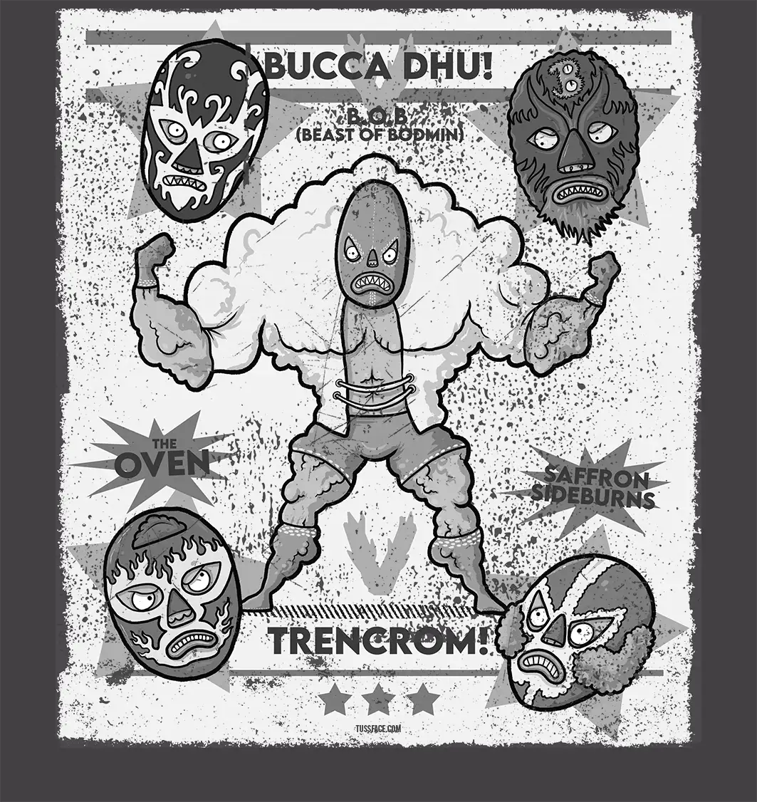 Ultimate Cornish Wrestling - Kids T-shirt
