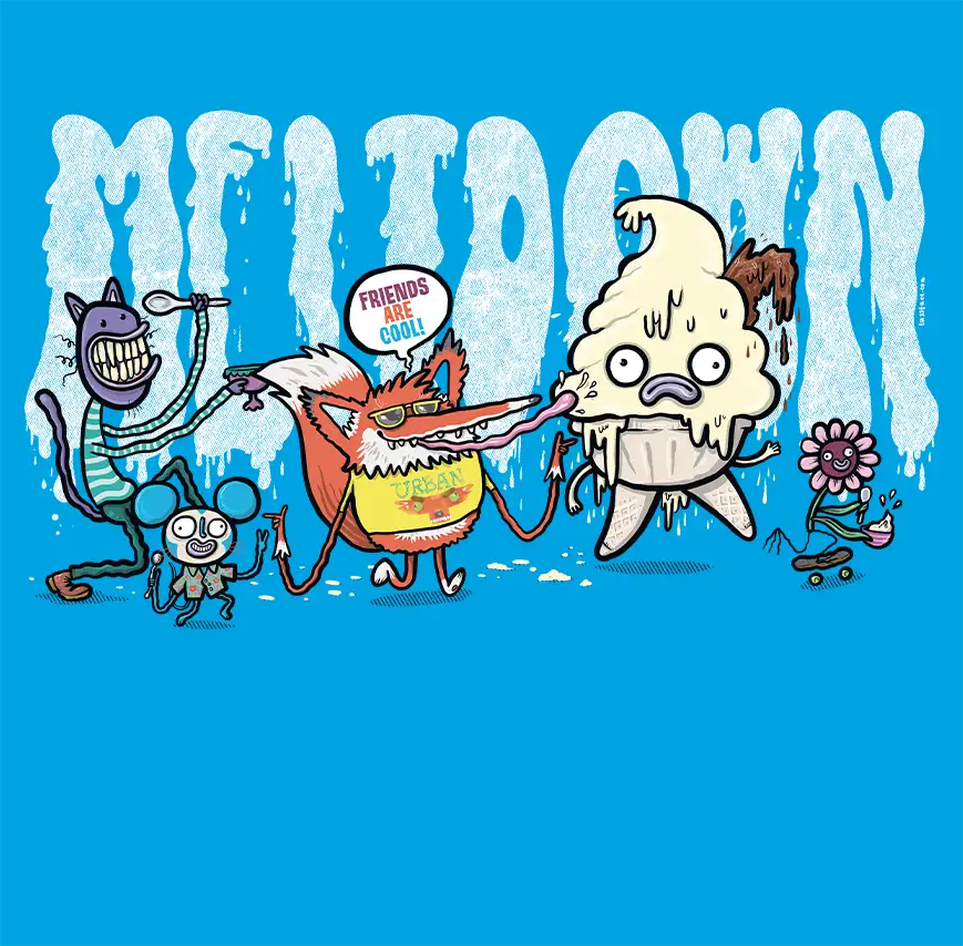 MELTDOWN - Organic Cotton Shirt