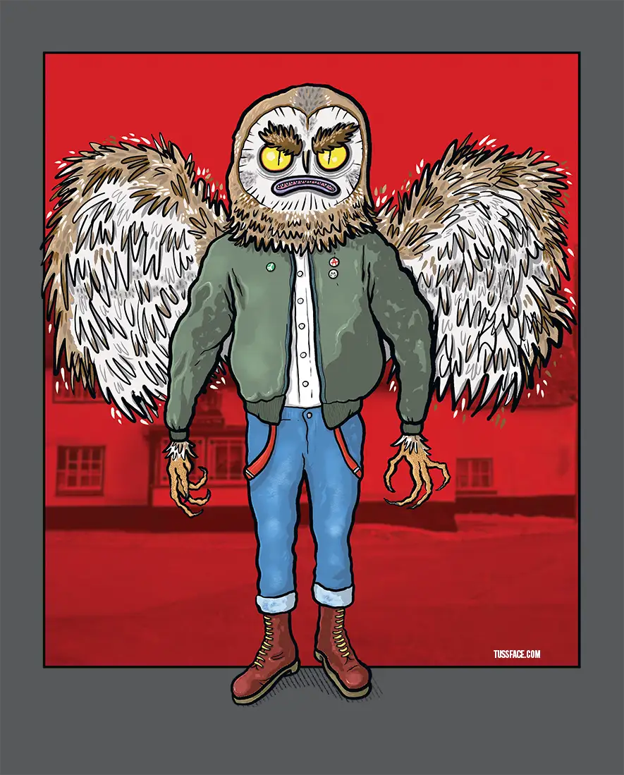 The Owlman Organic Cotton T-shirt