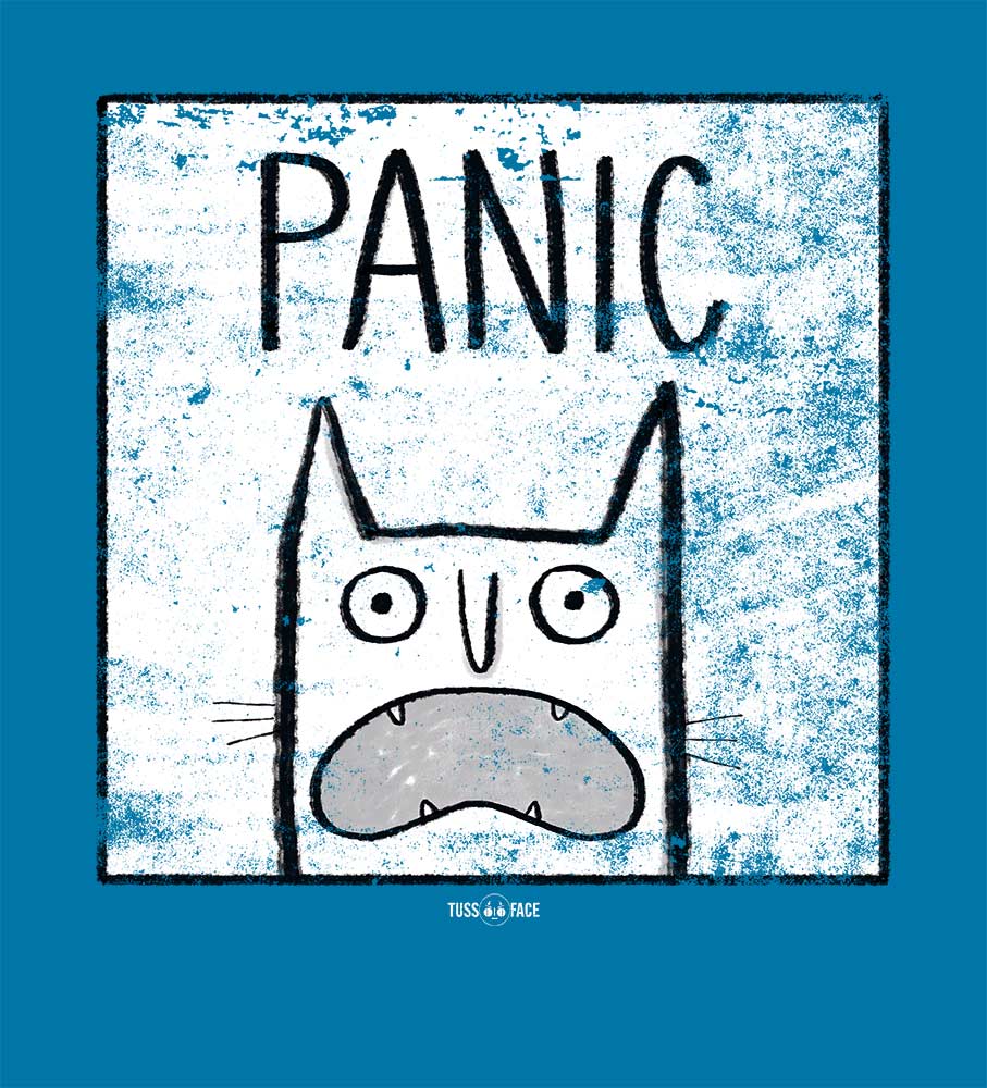 PANIC - TussFace Unisex T-shirt