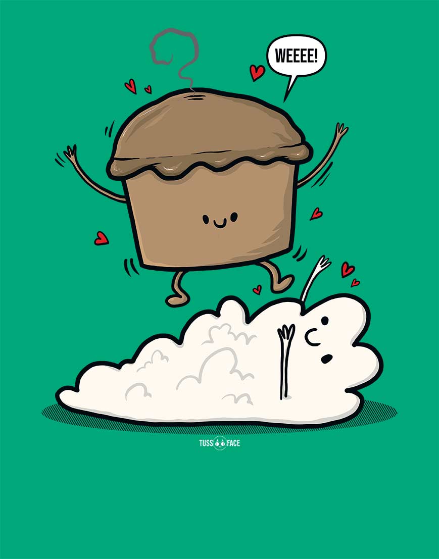Pie Loves Mash - TussFace T-shirt