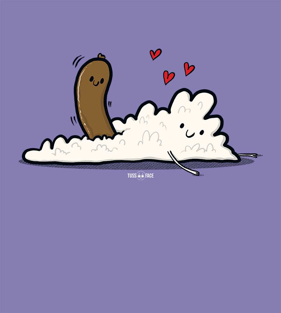 Sausage Loves Mash - Tussface T-shirt