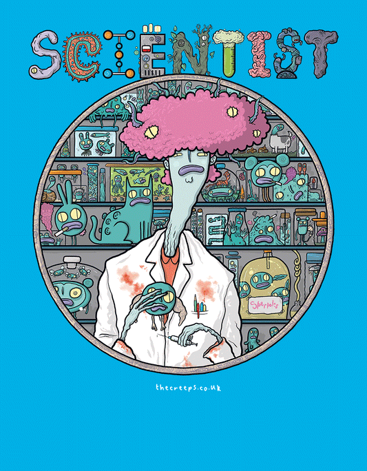 Scientist Creep Organic Cotton T-shirt